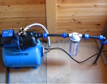 Подводка к дому и установка оборудования